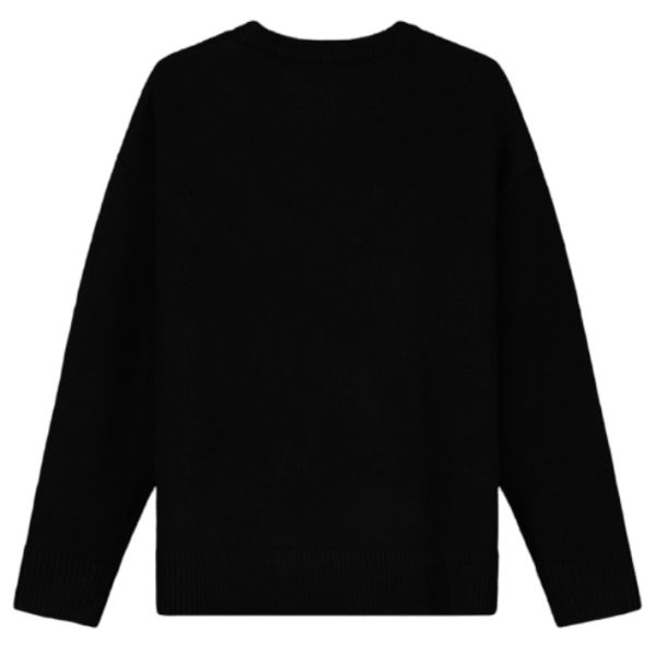 Olaf Drift Knitted Sweater Zwart