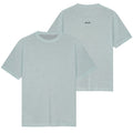 Olaf Essential Cotton Linen T-shirt Licht Blauw