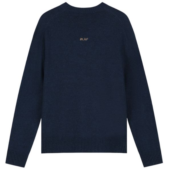 Olaf Essential Knitted Sweater Navy