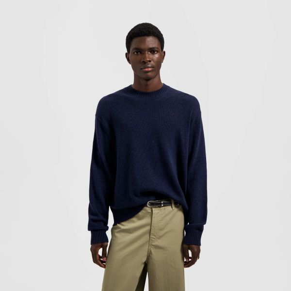 Olaf Essential Knitted Sweater Navy