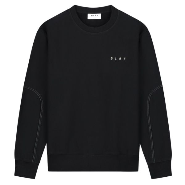 Olaf Face Sweater Zwart