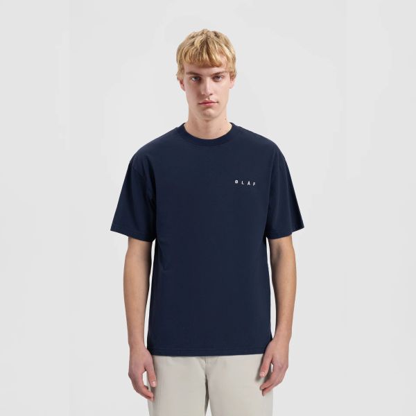 Olaf Face T-shirt Navy