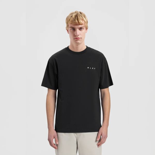 Olaf Face T-shirt Zwart