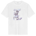 Olaf Felted Flower T-shirt Wit