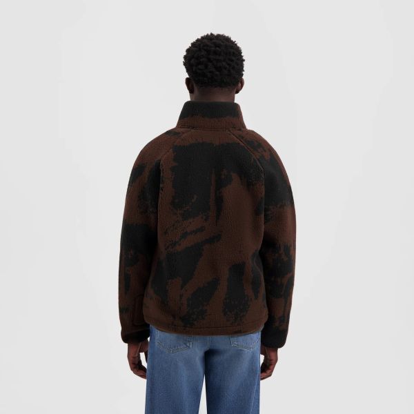 Olaf Fleece Jack Bruin