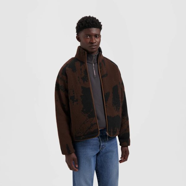 Olaf Fleece Jack Bruin