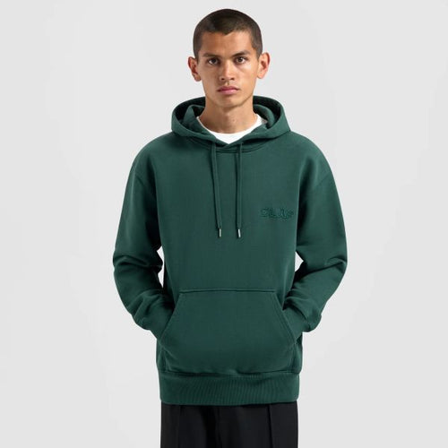 Olaf Heavyweight Studio Hoodie Donker Groen