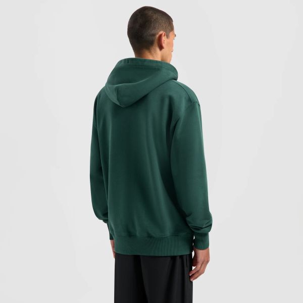Olaf Heavyweight Studio Hoodie Donker Groen