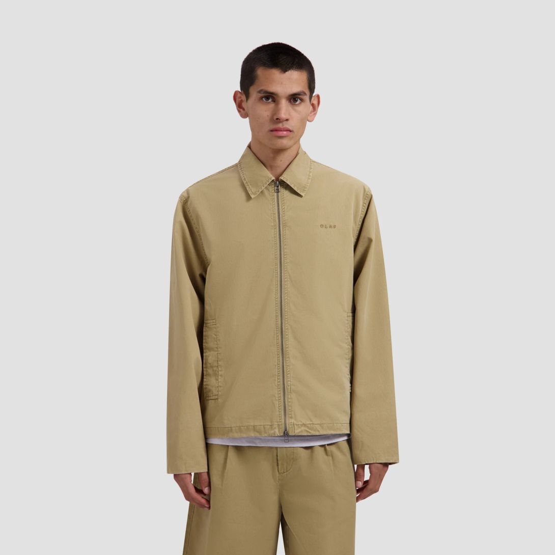 Olaf Herringbone Jack Beige