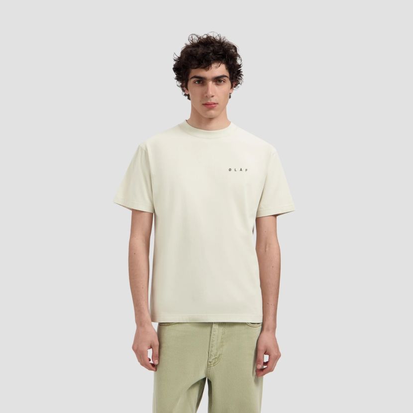 Olaf Lasso Face T-shirt Beige