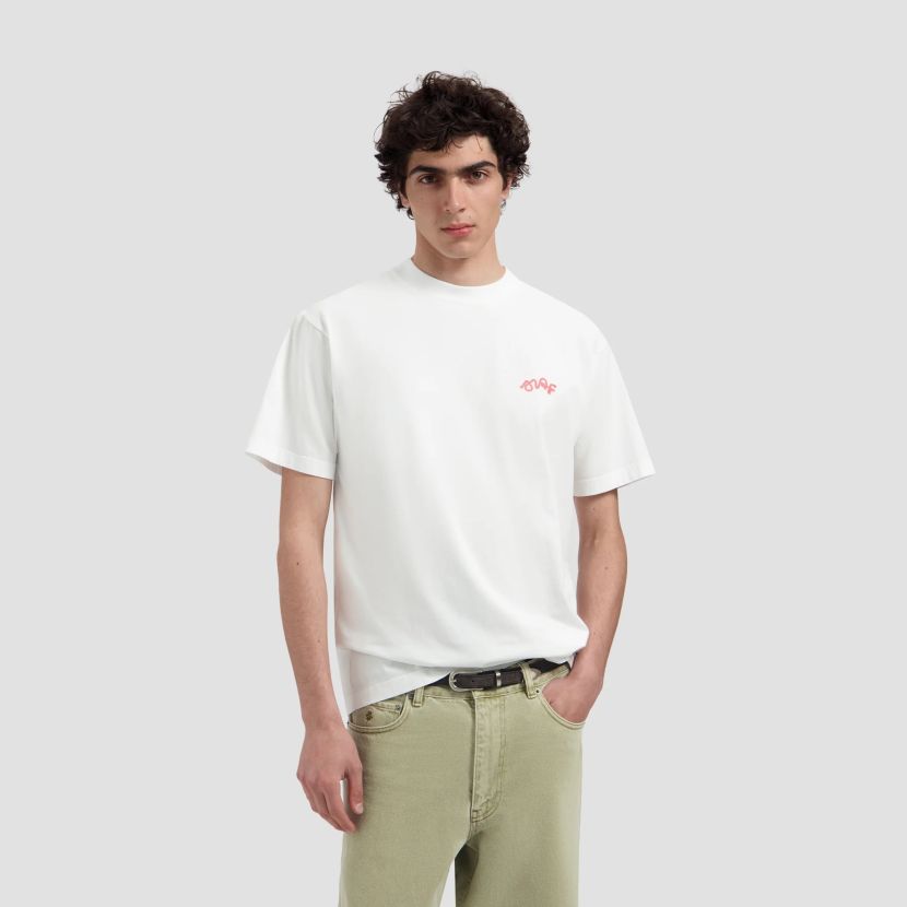 Olaf Lasso Signature T-shirt Wit