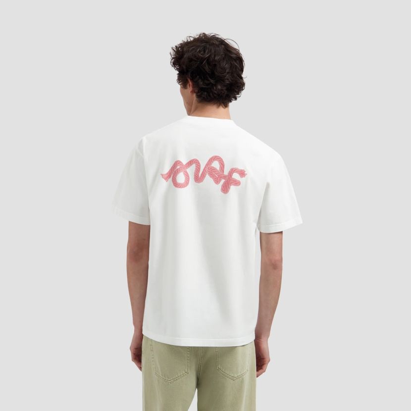Olaf Lasso Signature T-shirt Wit