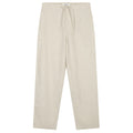 Olaf Linen Barrel Leg Broek Beige