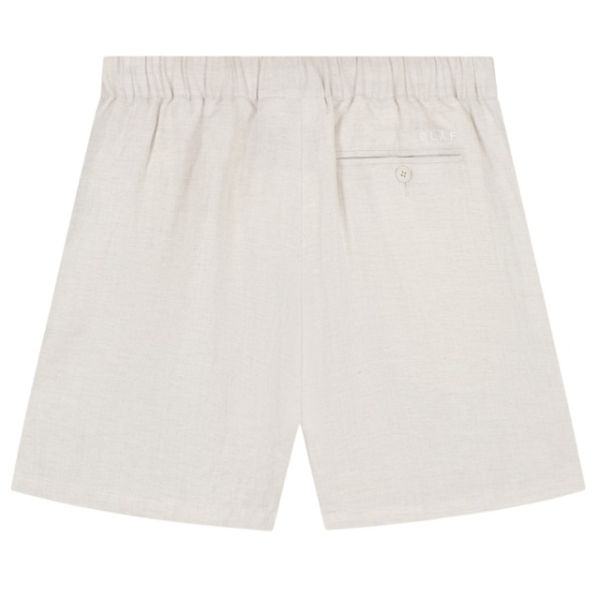 Olaf Linen Blend Korte Broek Off White