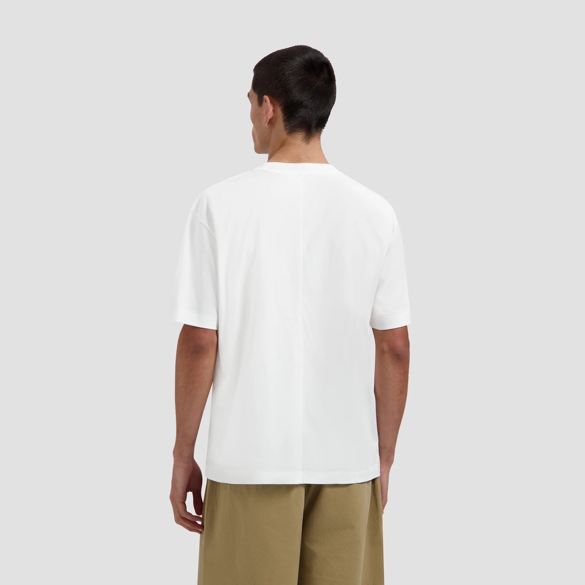 Olaf Monogram Boxy T-shirt Wit