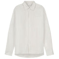 Olaf Oversized Stripe Oxford Overhemd Beige