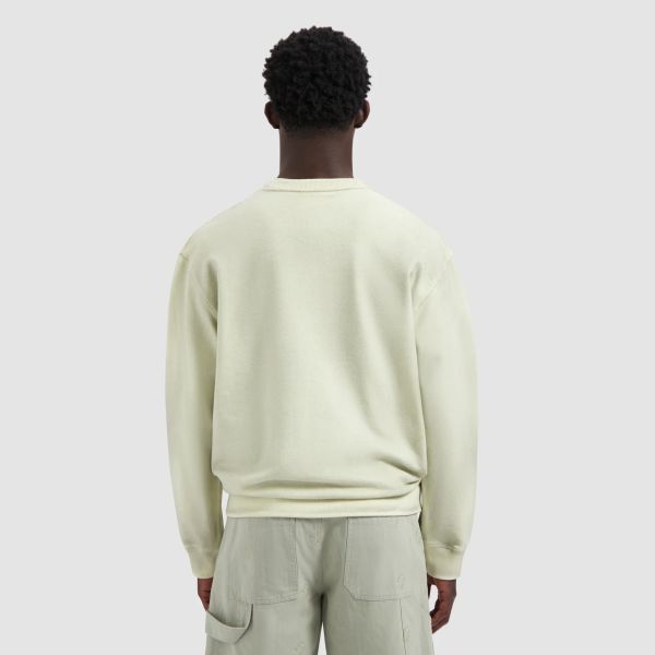 Olaf Pigment Spray Sweater Licht Groen