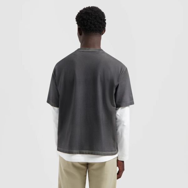 Olaf Pigment Spray T-shirt Antraciet