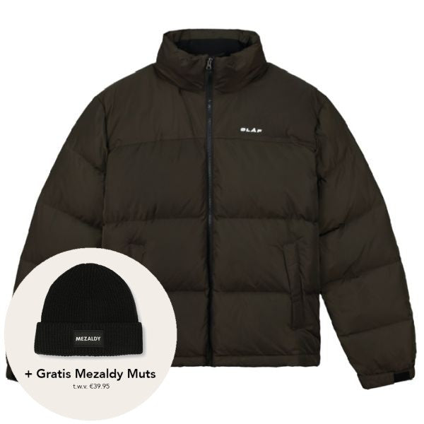 olaf puffer 1 donker groen