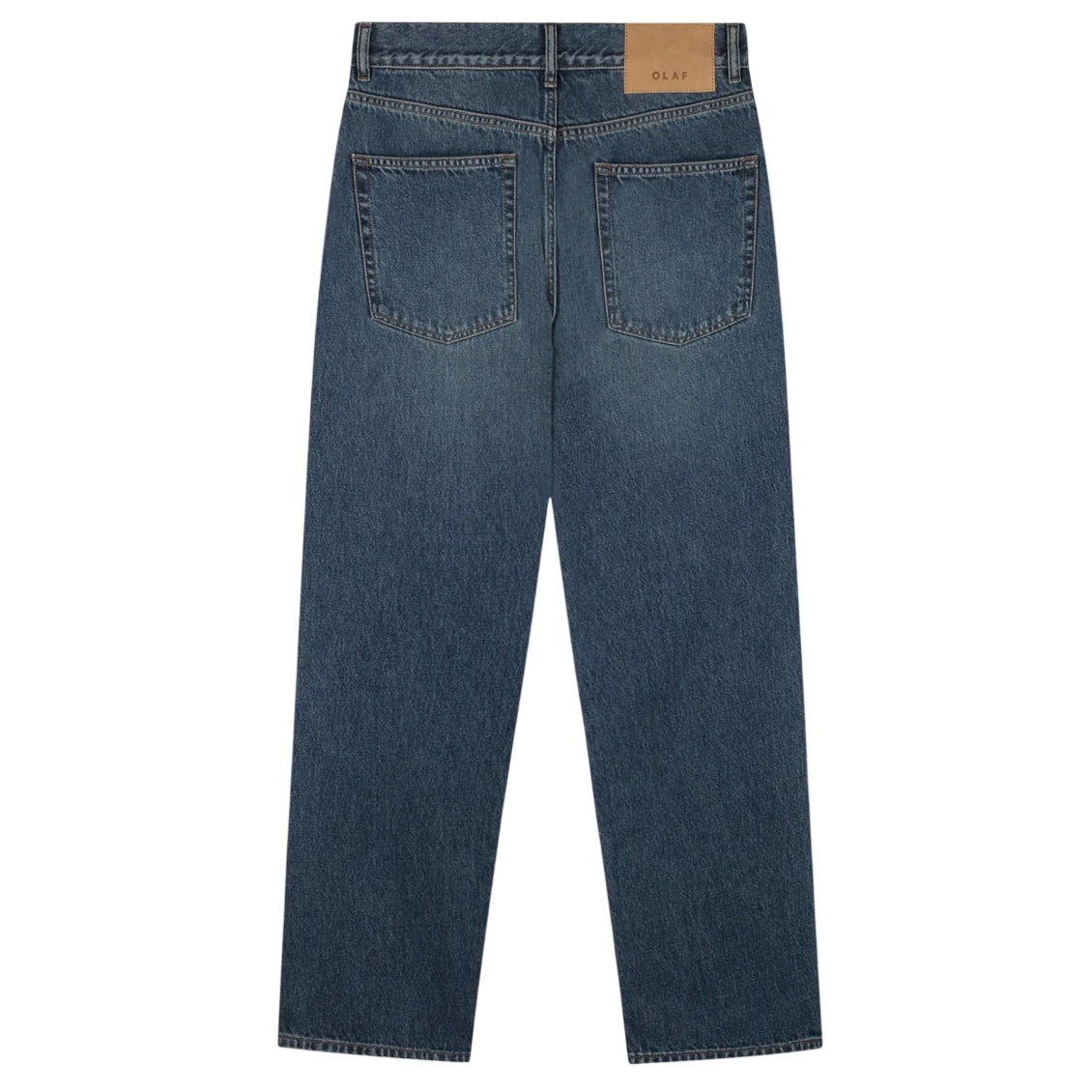 Olaf Regular Jeans Blauw