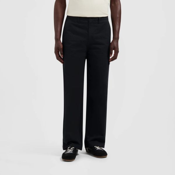 Olaf Relaxed Cargo Broek Zwart