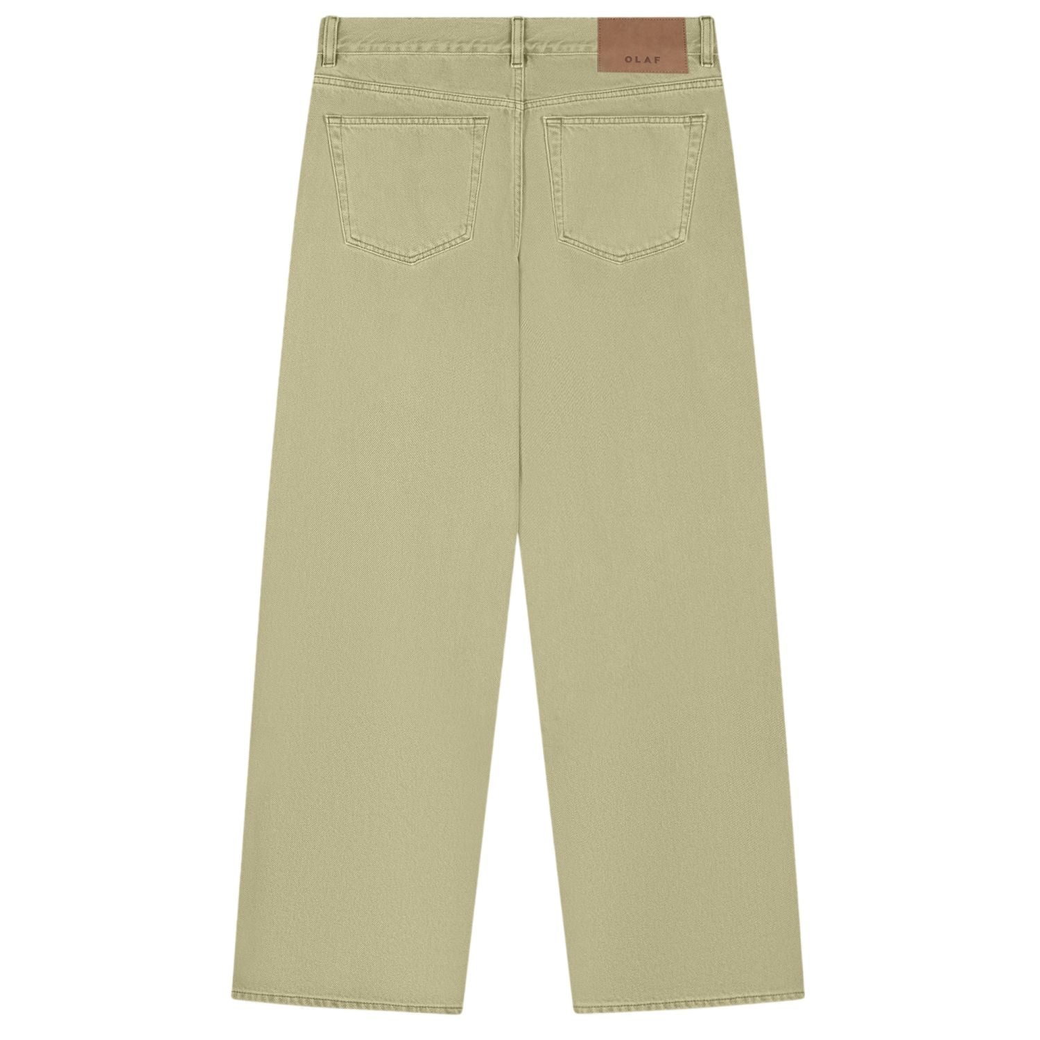 Olaf Relaxed Jeans Licht Groen