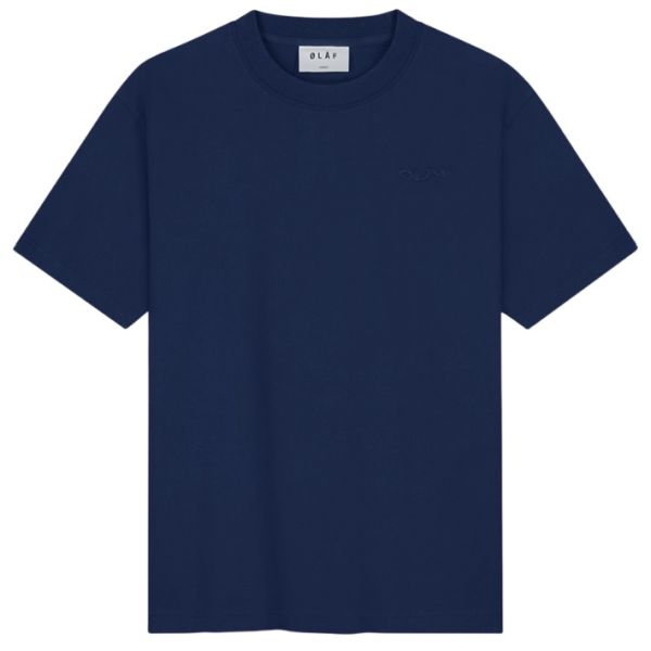 Olaf Ripstop Applique Relaxed T-shirt Navy