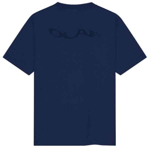 Olaf Ripstop Applique Relaxed T-shirt Navy