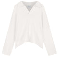 Olaf Signature Knitted Polo Off White