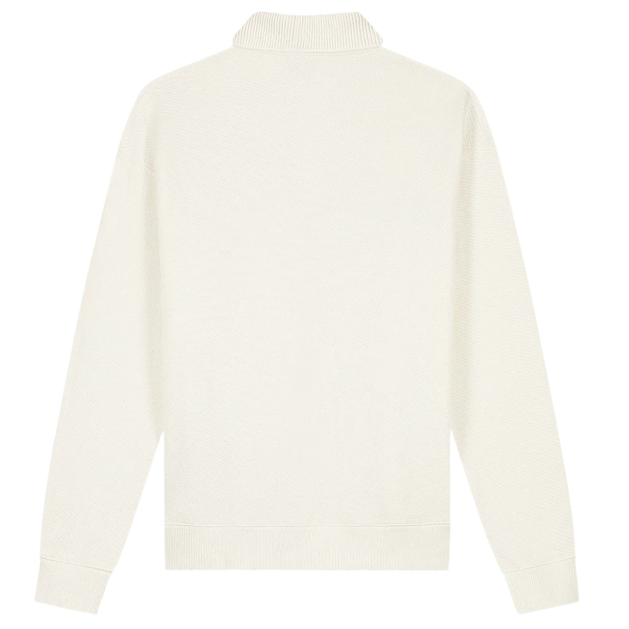 Olaf Signature Oversized Longsleeve Polo Off White