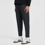 Olaf Slim Elasticated Broek Antraciet