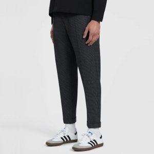 Olaf Slim Elasticated Broek Antraciet