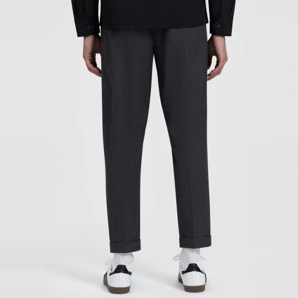 Olaf Slim Elasticated Broek Antraciet