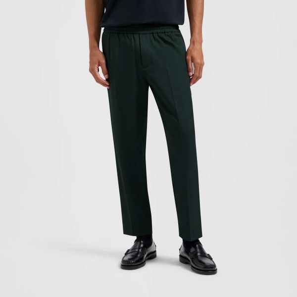 Olaf Slim Elasticated Broek Donker Groen