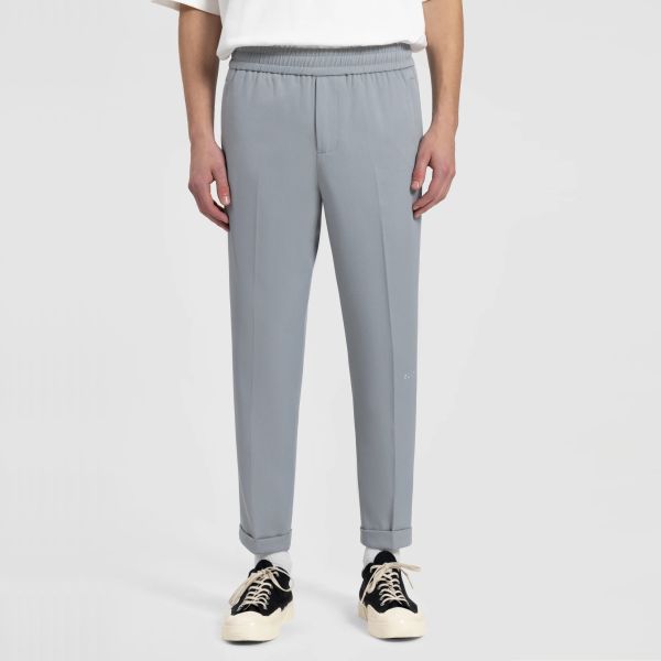 Olaf Slim Elasticated Broek Licht Grijs