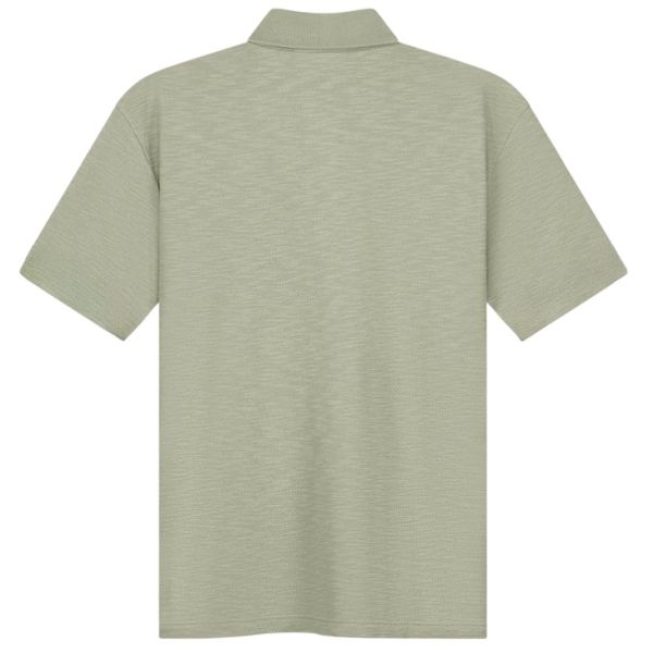 Olaf Slub Polo Licht Groen