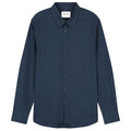 Olaf Stitched Striped Overhemd Navy