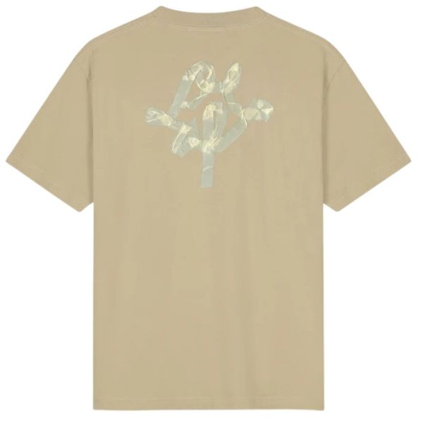 Olaf Taped Monogram T-shirt Beige