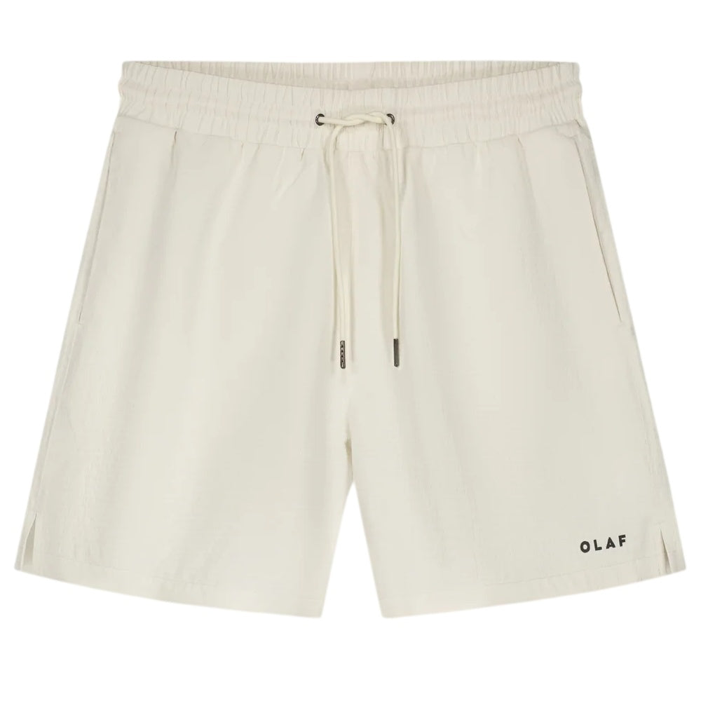 Olaf Texture Regular Zwembroek Off White