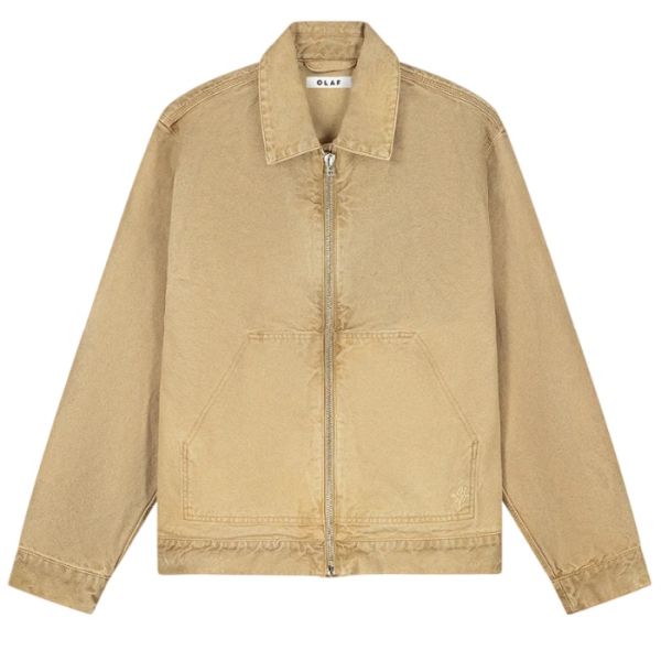 Olaf Washed Canvas Jack Beige