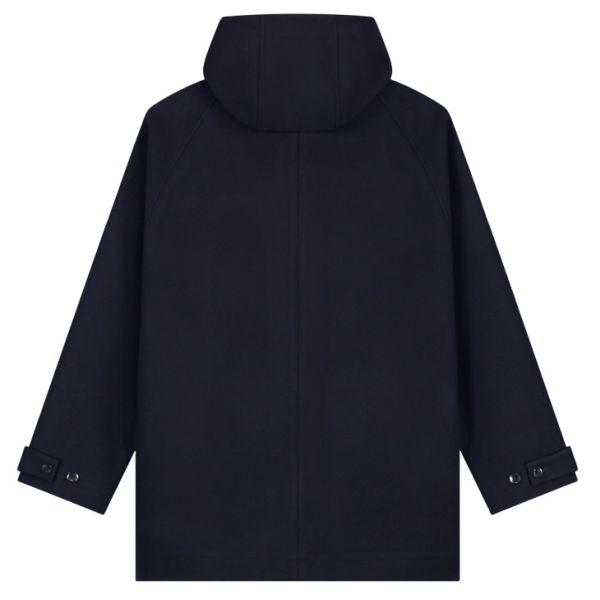 Olaf Wool Duffel Jas Navy