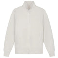 Olaf Zip Through Knitted Mock Vest Off White