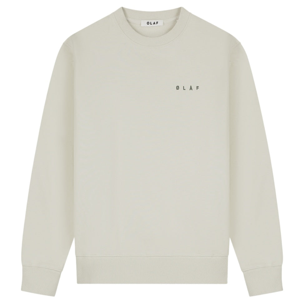 Olaf Doily Face Sweater Beige