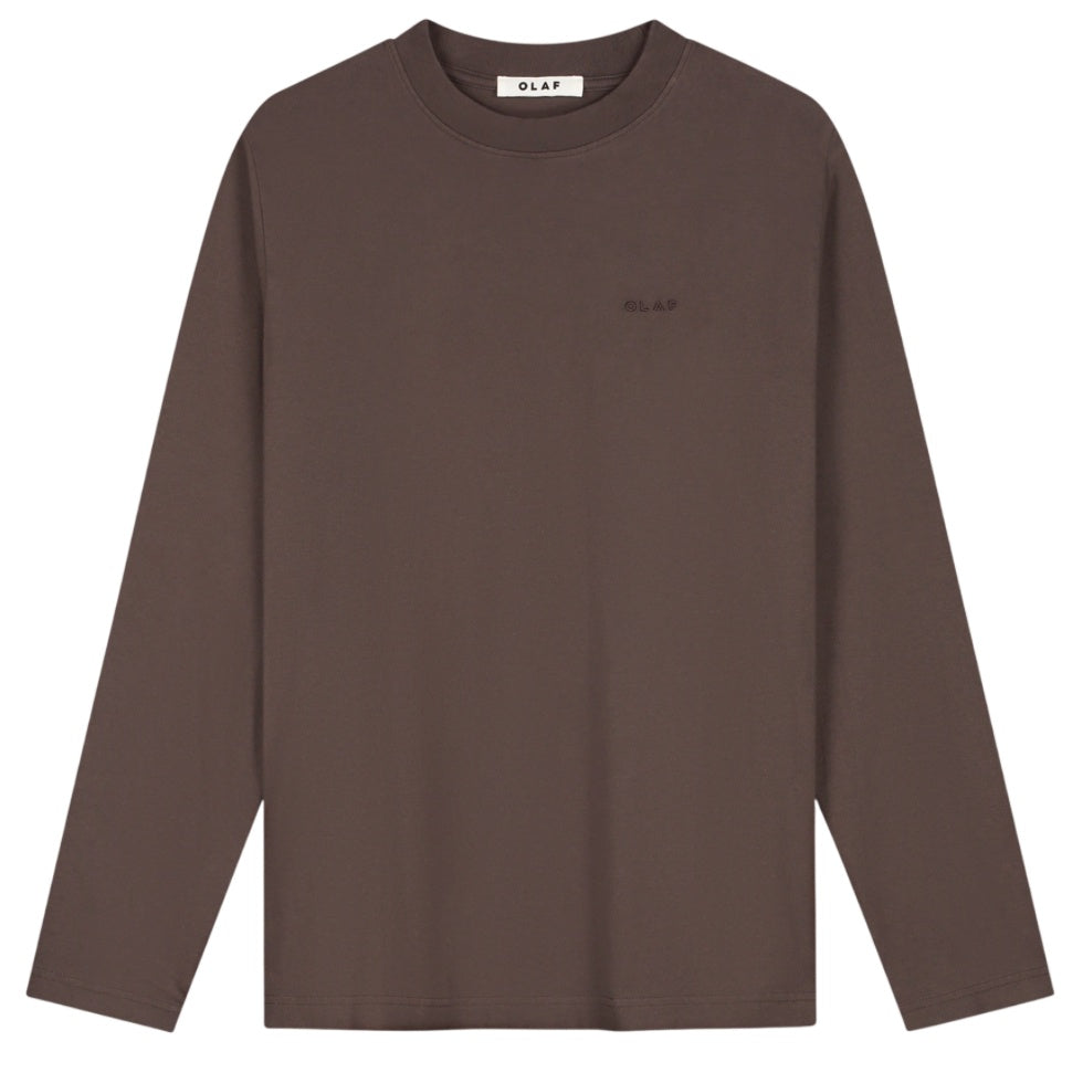 Olaf Doily Longsleeve T-shirt Bruin