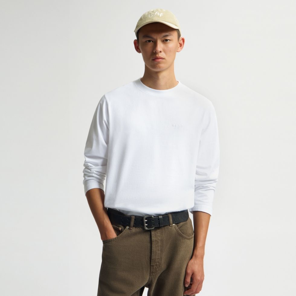 Olaf Doily Longsleeve T-shirt Wit