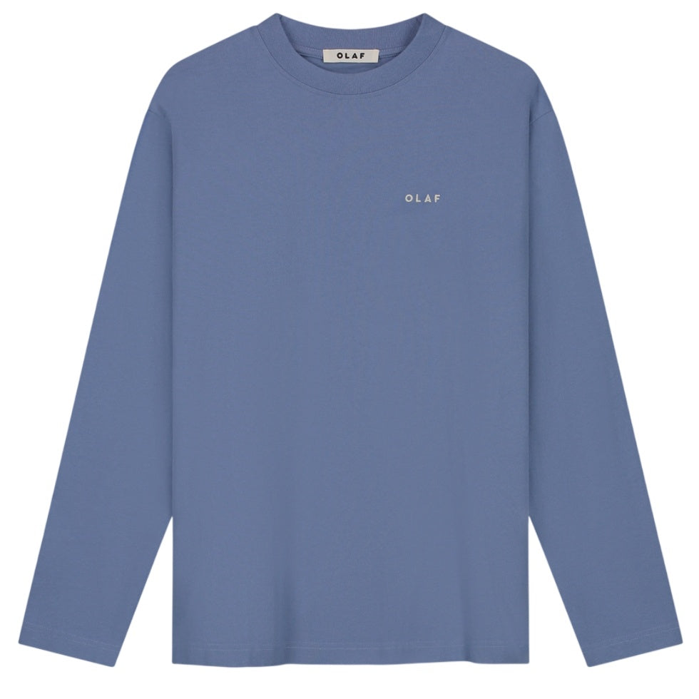 Olaf It's All Relatives Longsleeve T-shirt Blauw