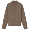 Olaf Knitted Mock Neck Sweater Bruin