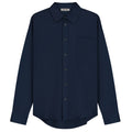 Olaf Oversized Wool Blend Overhemd Navy