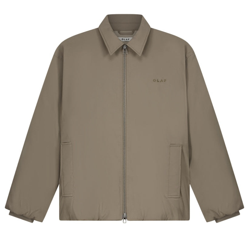 Olaf Padded Jas Bruin