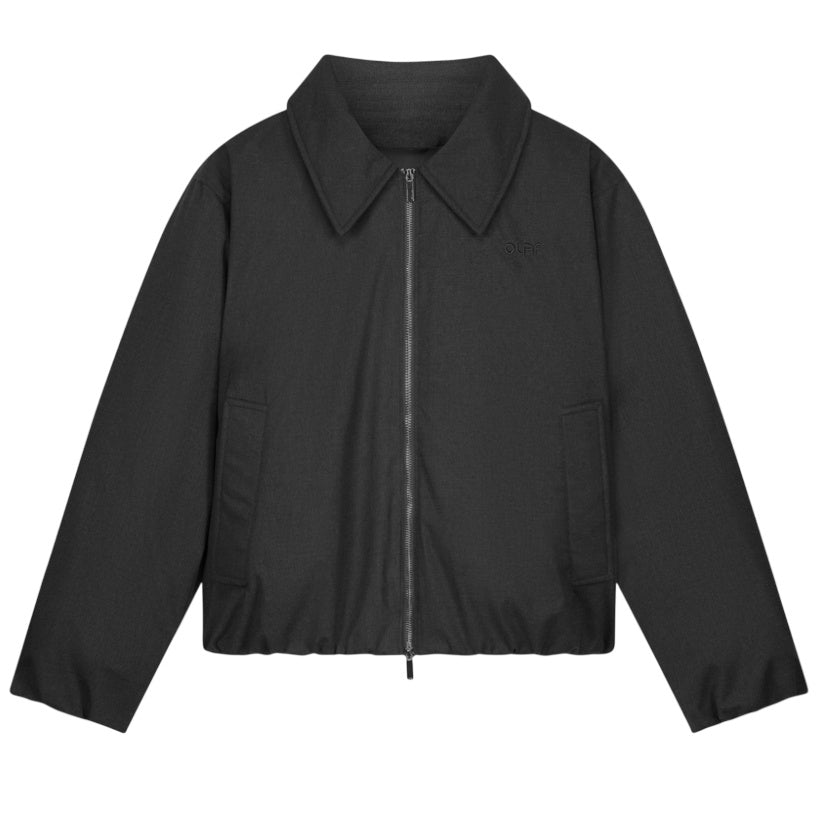 Olaf Peached Padded Jack Antraciet